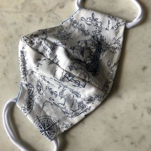 Nautical theme- Breathable cotton mask